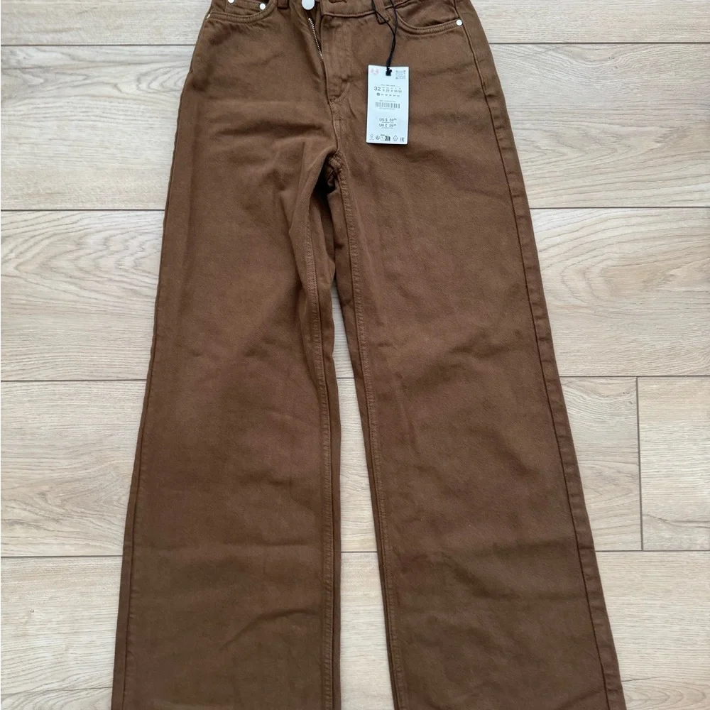 Zara ZW collection | Wide-Leg Jeans - Picture 2 of 4
